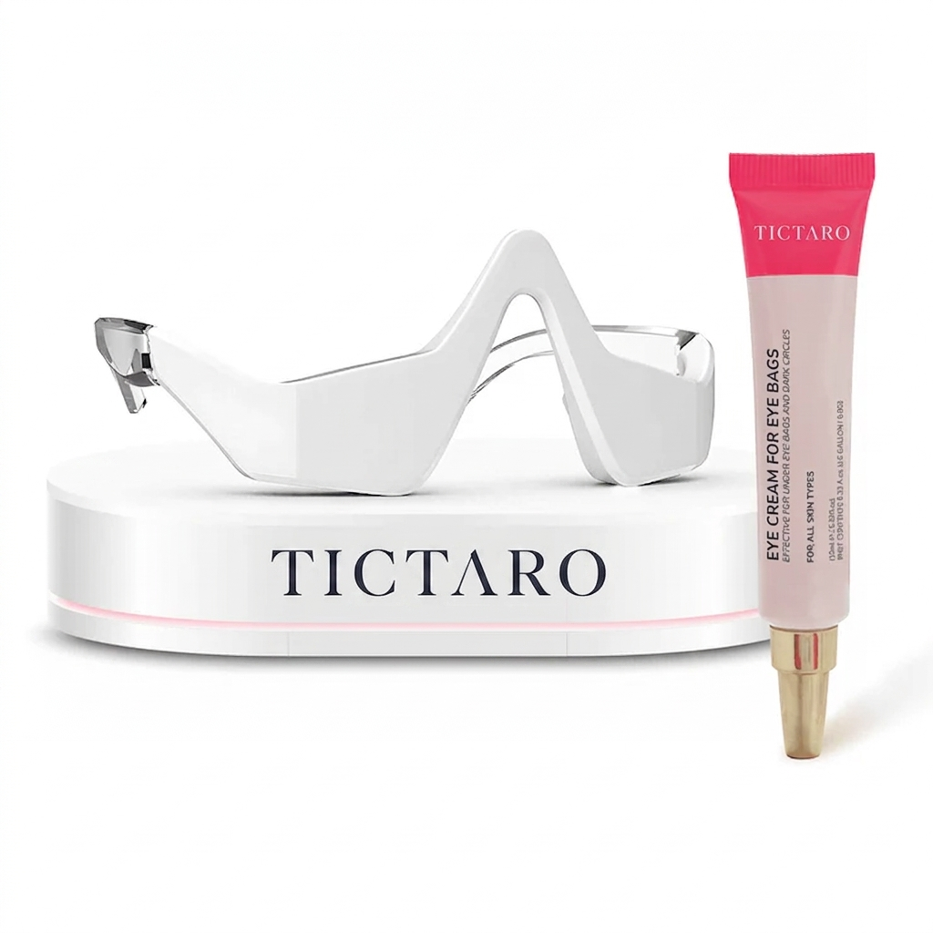 RevitalEyes® 2-in-1 Red Light Therapy + EMS To Erase Eye Bags