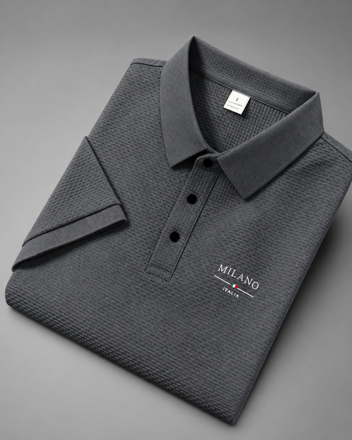 Men's Cotton Short-Sleeved Polo Shirt – Classic Fit