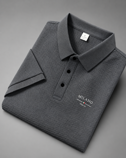 Men's Cotton Short-Sleeved Polo Shirt – Classic Fit