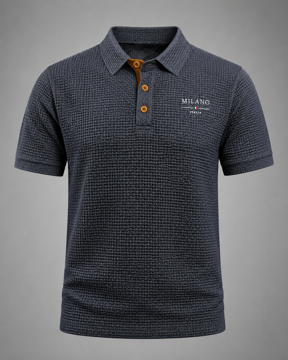 Men's Cotton Short-Sleeved Polo Shirt – Classic Fit