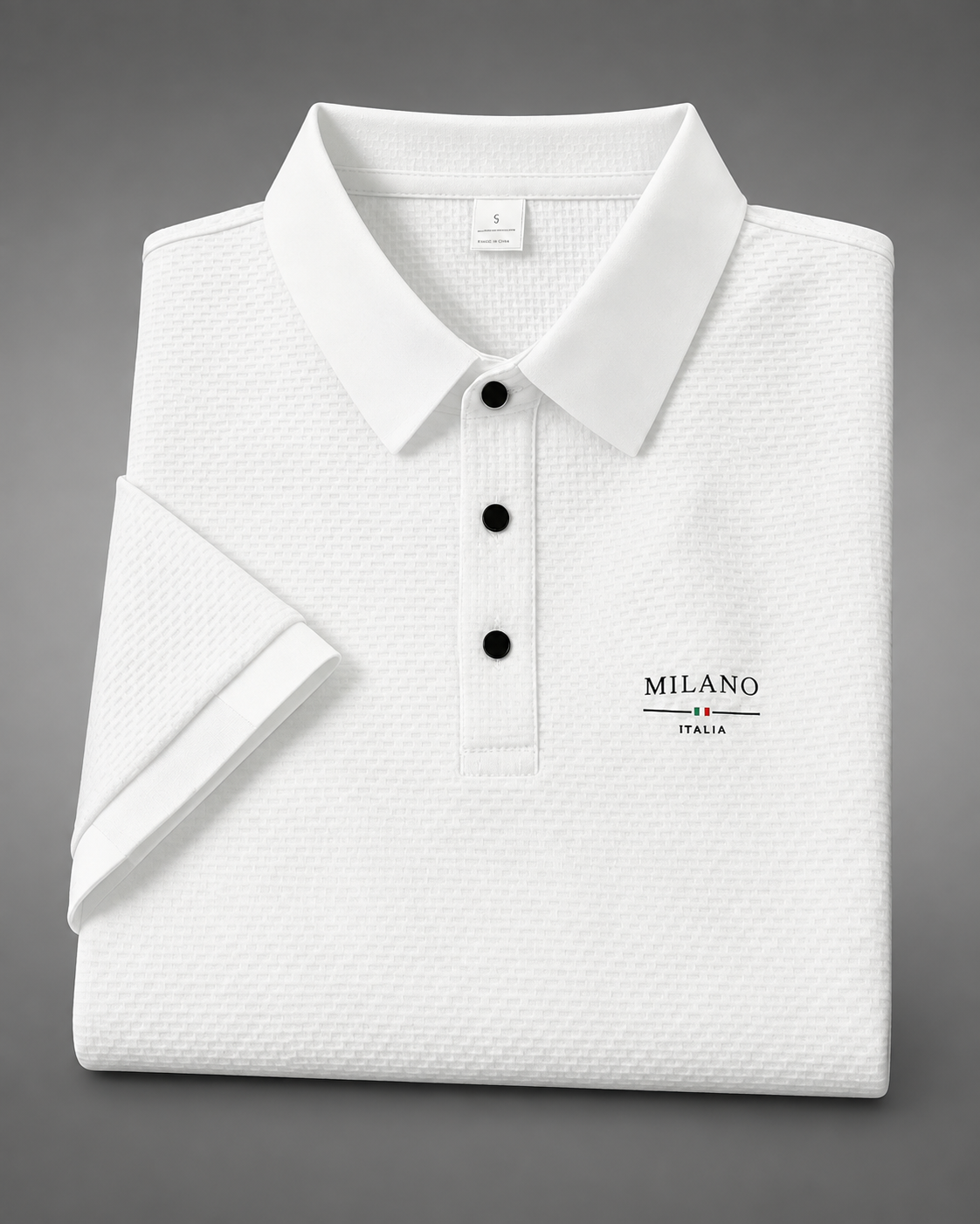 Men's Cotton Short-Sleeved Polo Shirt – Classic Fit