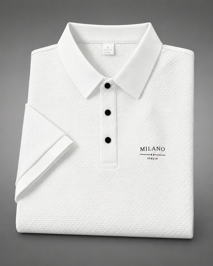 Men's Cotton Short-Sleeved Polo Shirt – Classic Fit
