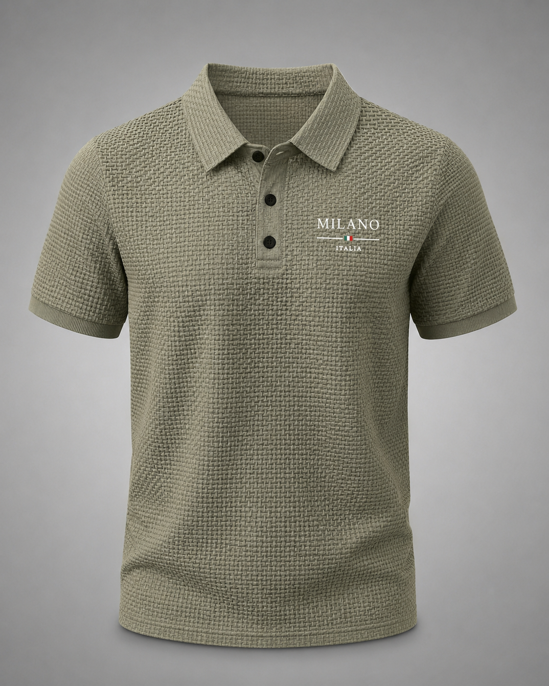 Men's Cotton Short-Sleeved Polo Shirt – Classic Fit