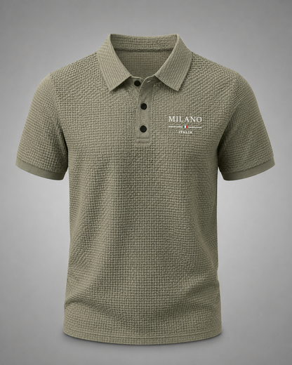 Men's Cotton Short-Sleeved Polo Shirt – Classic Fit