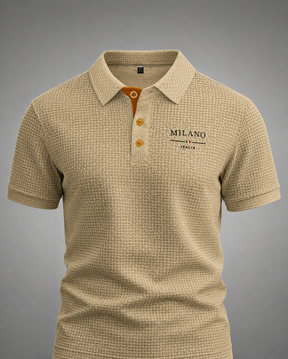 Men's Cotton Short-Sleeved Polo Shirt – Classic Fit