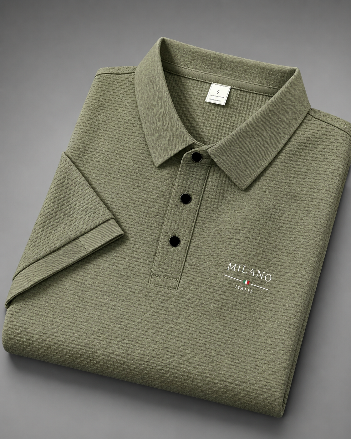 Men's Cotton Short-Sleeved Polo Shirt – Classic Fit