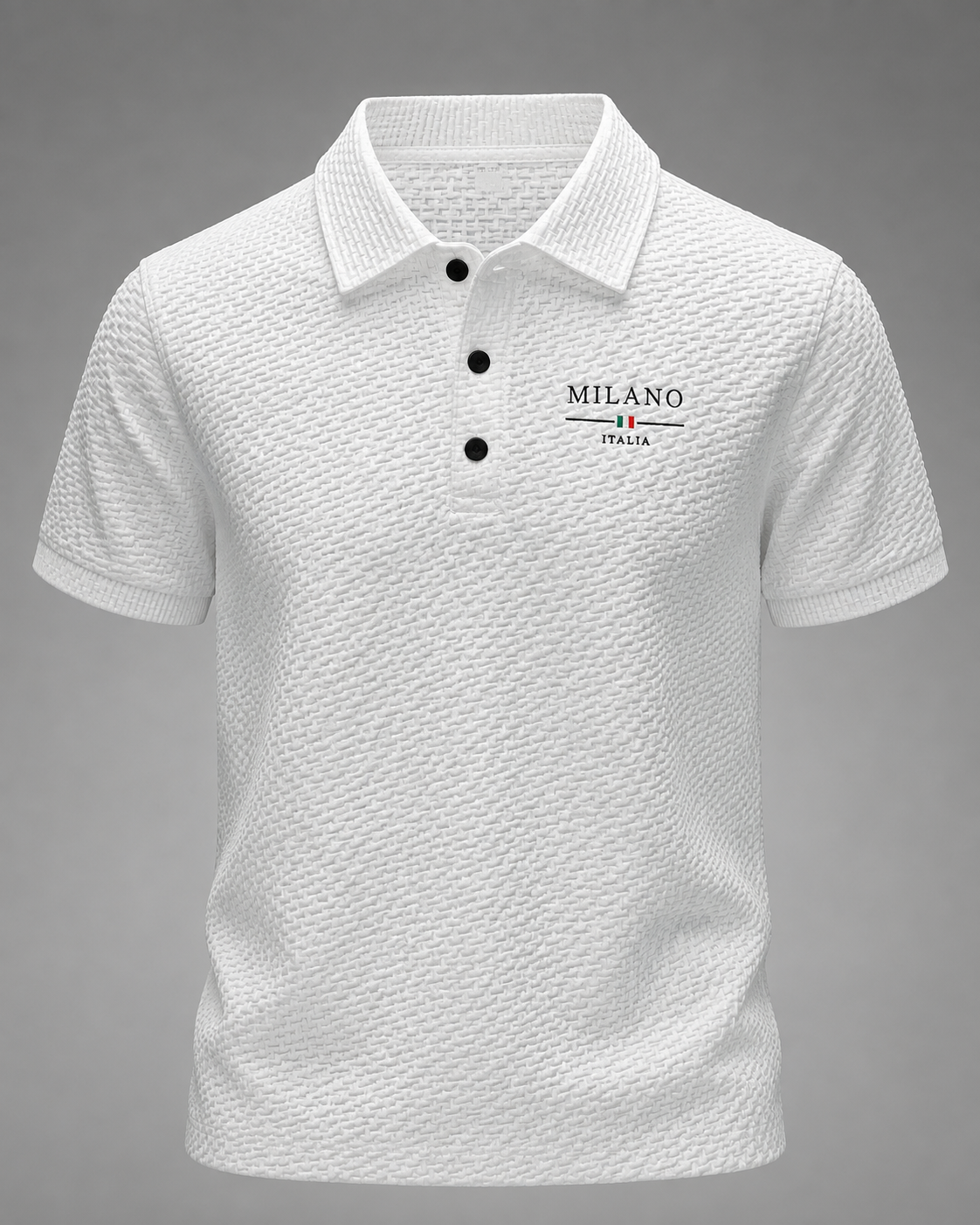 Men's Cotton Short-Sleeved Polo Shirt – Classic Fit