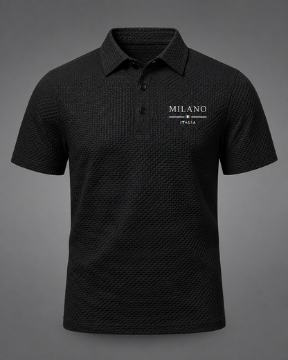 Men's Cotton Short-Sleeved Polo Shirt – Classic Fit