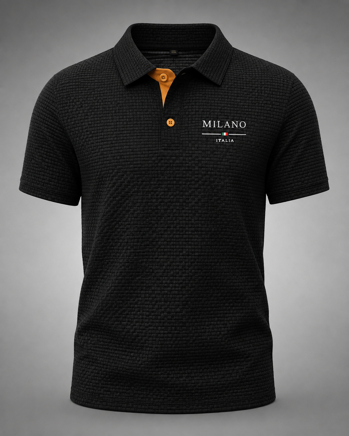 Men's Cotton Short-Sleeved Polo Shirt – Classic Fit