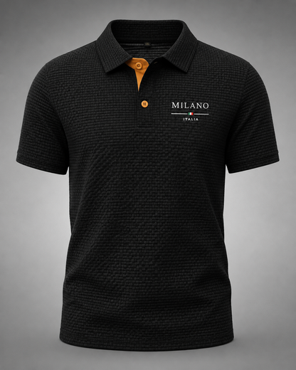 Men's Cotton Short-Sleeved Polo Shirt – Classic Fit