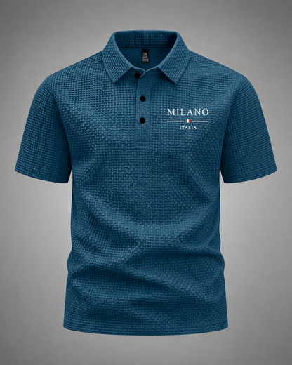 Men's Cotton Short-Sleeved Polo Shirt – Classic Fit