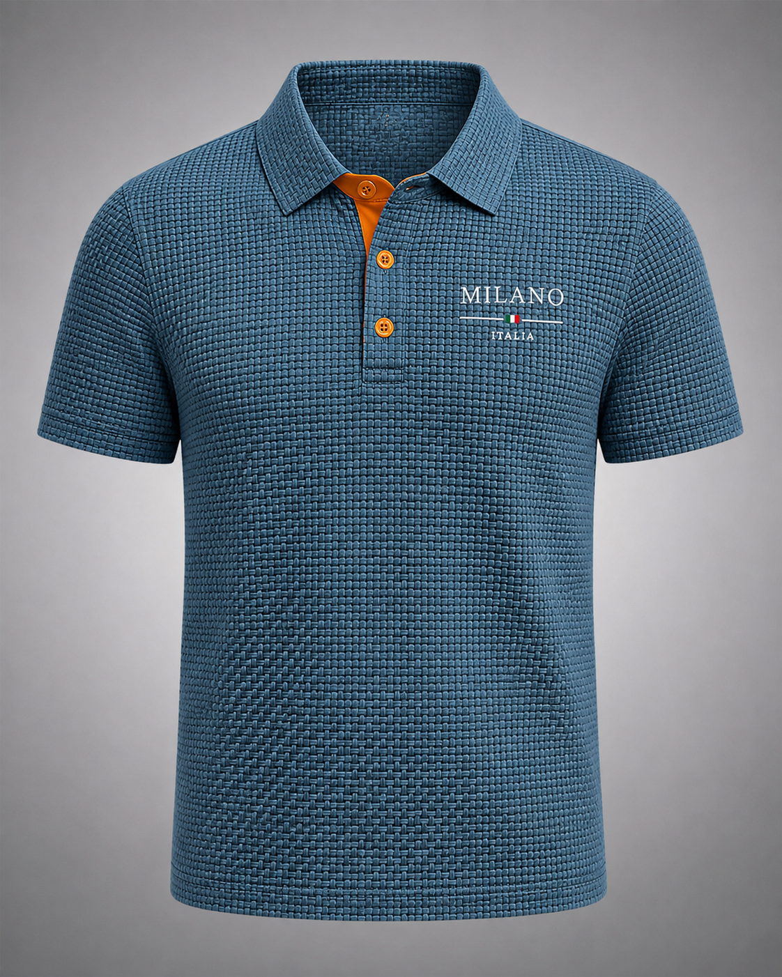 Men's Cotton Short-Sleeved Polo Shirt – Classic Fit