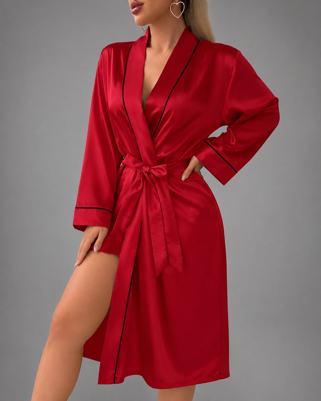 Women's Silk Nightgown – Classic Design for Spring