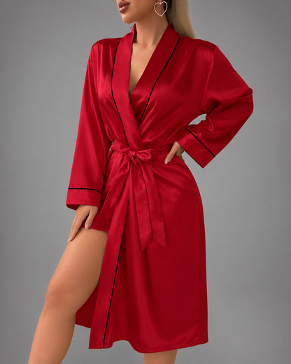 Women's Silk Nightgown – Classic Design for Spring