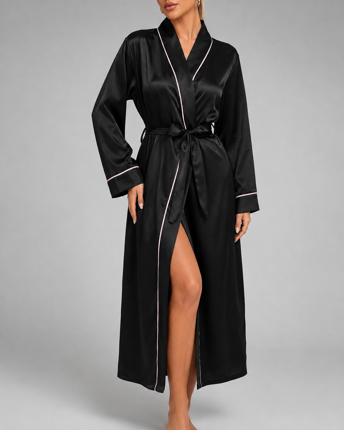 Women's Silk Nightgown – Classic Design for Spring