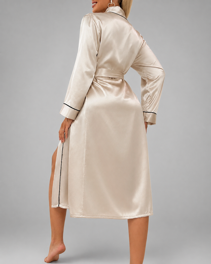 Women's Silk Nightgown – Classic Design for Spring