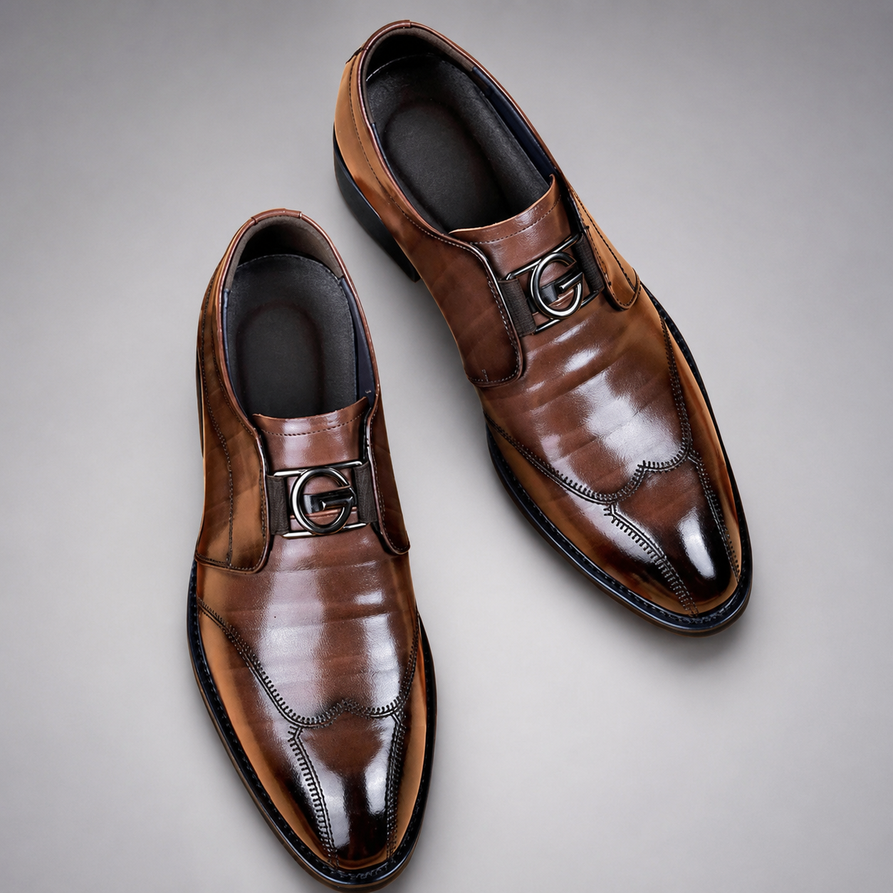 Men's Handmade Leather Shoes – Premium Quality, Comfortable Fit