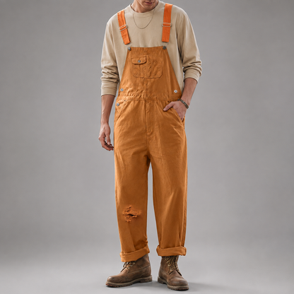 Unisex Durable Gardening Overalls – Adjustable Straps with Multiple Deep Pockets