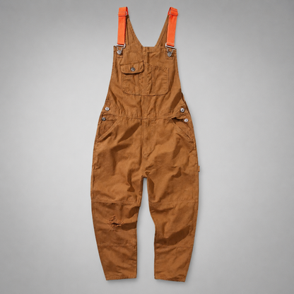 Unisex Durable Gardening Overalls – Adjustable Straps with Multiple Deep Pockets
