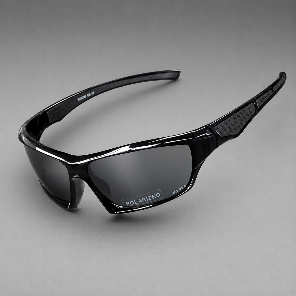 Men's Polarized Sport Sunglasses – Wraparound Frame for Secure Fit
