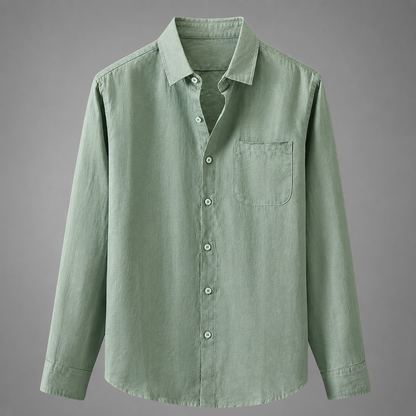 Men's Linen Shirt – Relaxed Fit for Summer