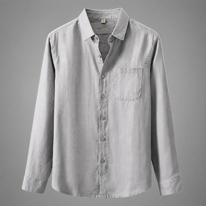 Men's Linen Shirt – Relaxed Fit for Summer