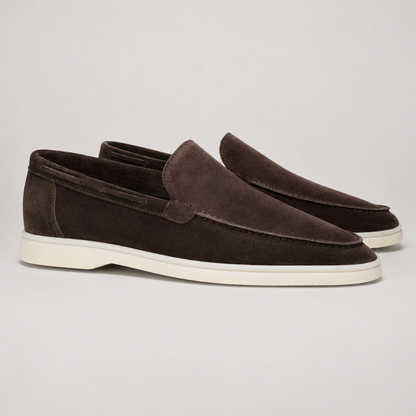 Men's Suede Loafers – Slip-On Design for Warm Weather