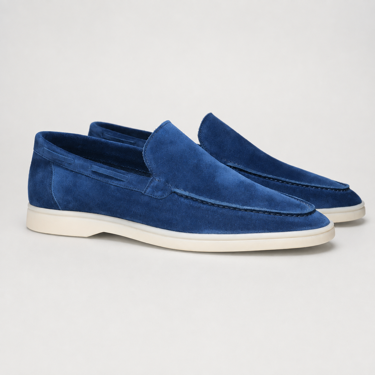 Men's Suede Loafers – Slip-On Design for Warm Weather