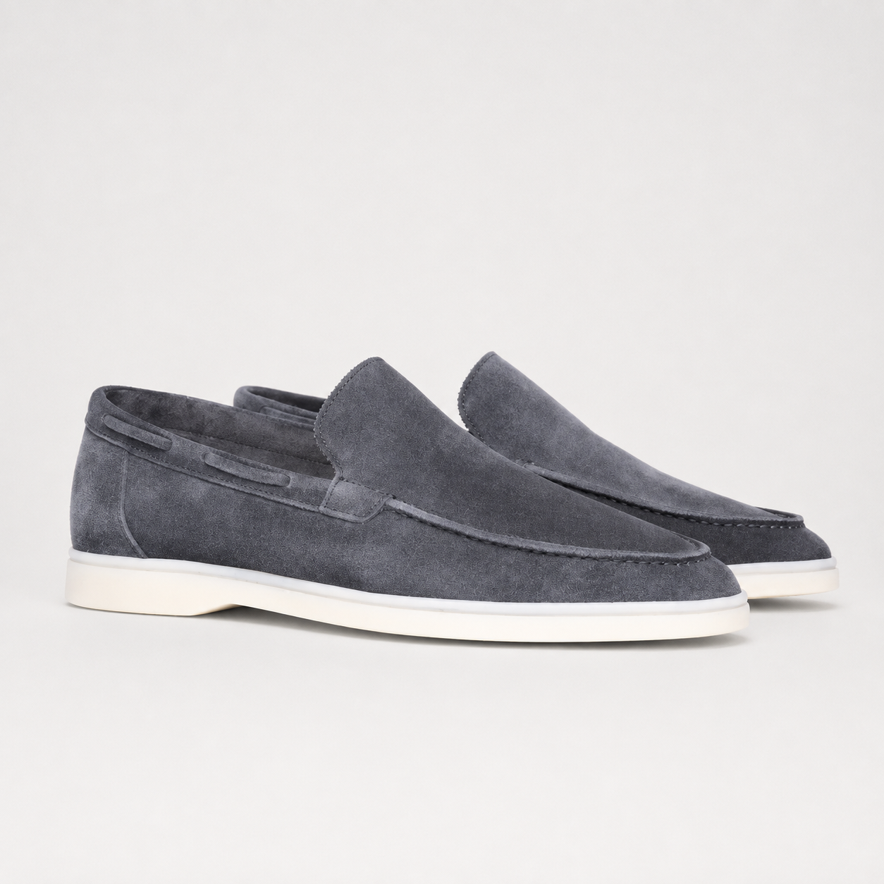 Men's Suede Loafers – Slip-On Design for Warm Weather