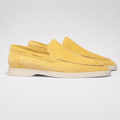 Men's Suede Loafers – Slip-On Design for Warm Weather