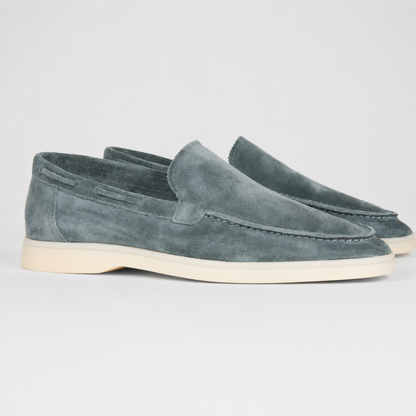 Men's Suede Loafers – Slip-On Design for Warm Weather