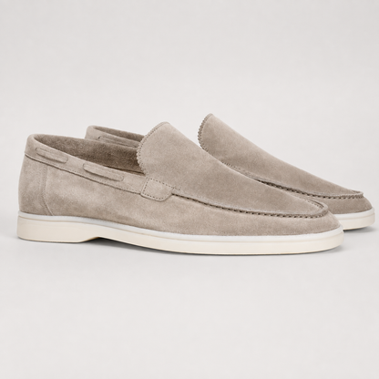 Men's Suede Loafers – Slip-On Design for Warm Weather