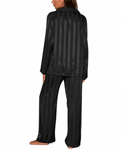 Women's Silk Pajama Set – Regular Fit with High-Quality Finish
