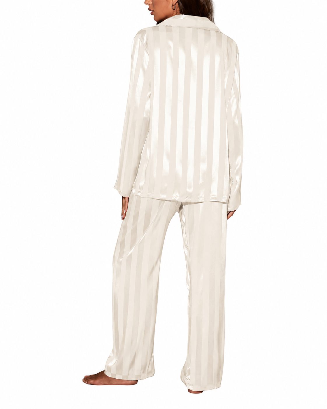 Women's Silk Pajama Set – Regular Fit with High-Quality Finish