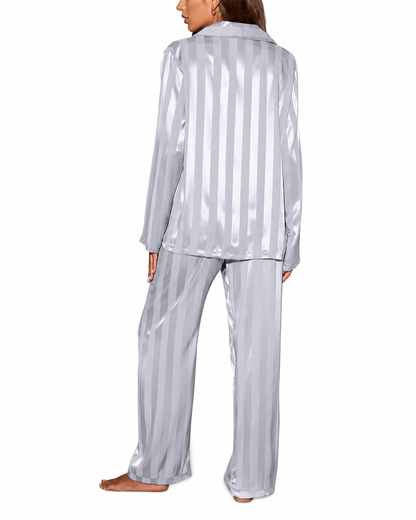 Women's Silk Pajama Set – Regular Fit with High-Quality Finish