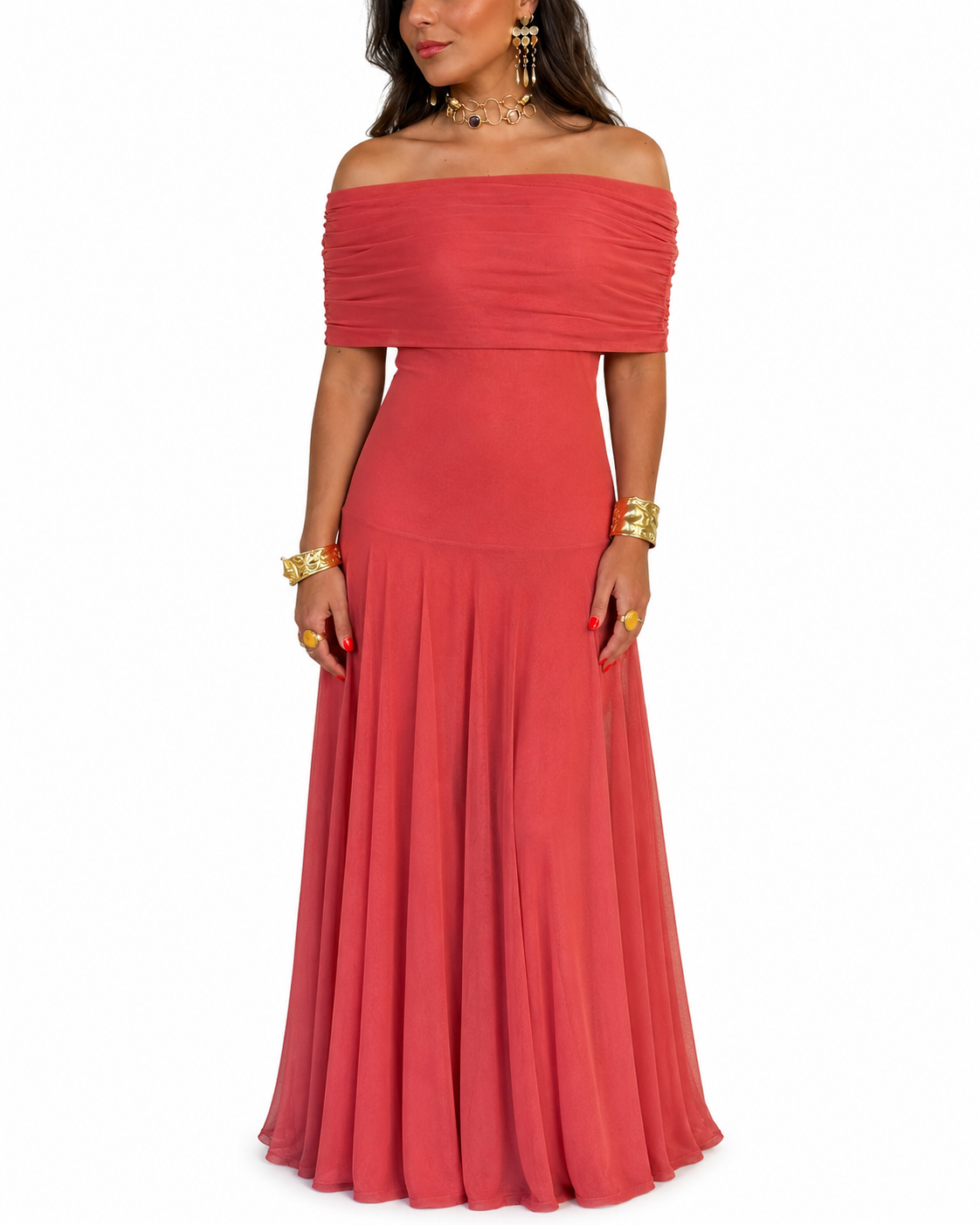 Women's One-Shoulder Pleated Summer Dress – Flattering Fit