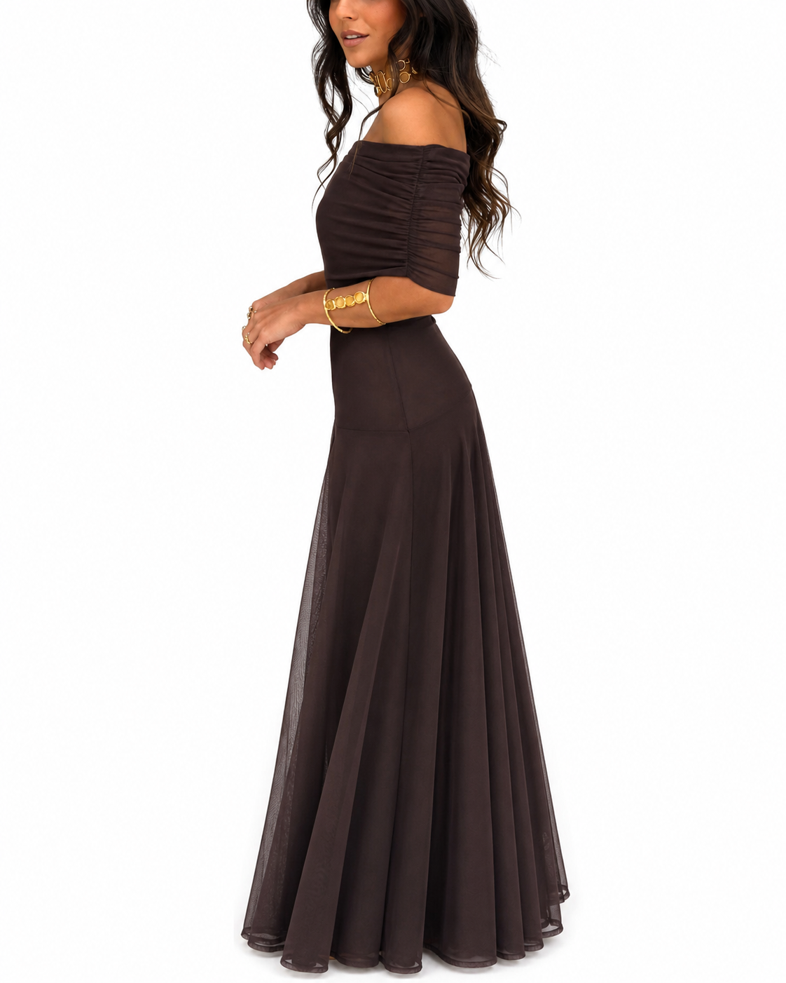 Women's One-Shoulder Pleated Summer Dress – Flattering Fit