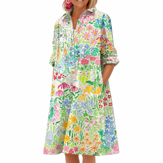 Women's Midi Dress – Flattering Fit