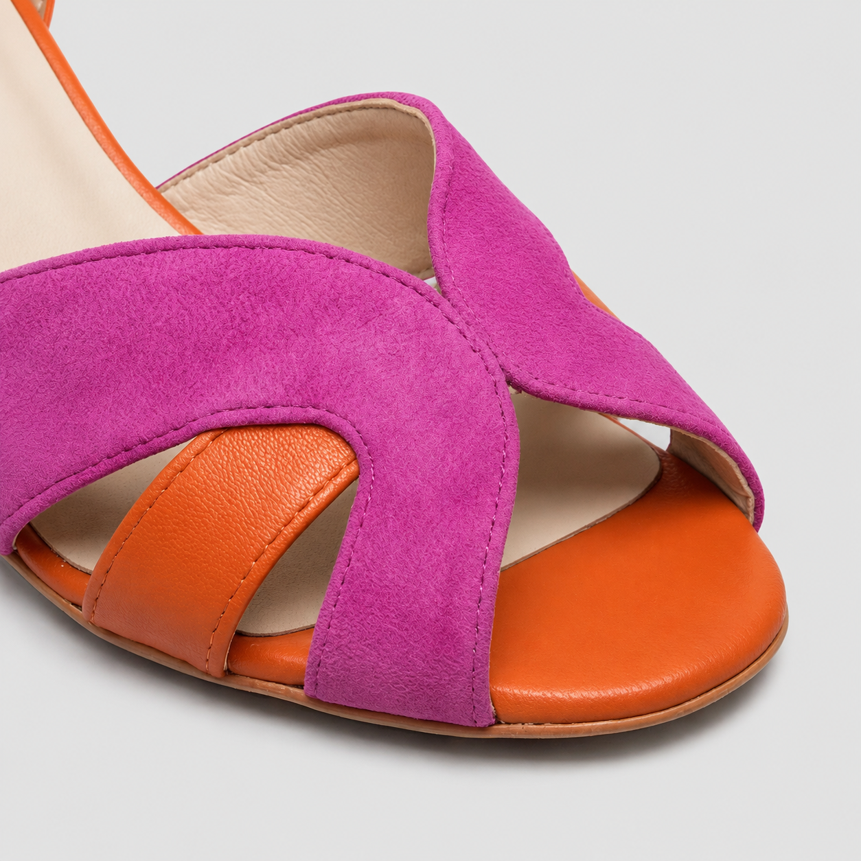 Women's Synthetic Wedge Heel Sandals – Adjustable Ankle Strap with Cushioned Sole