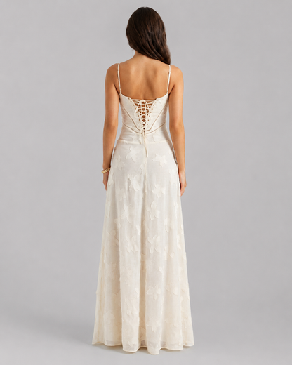 Women's Lightweight Maxi Summer Dress – Flowing Silhouette for Wedding Guests