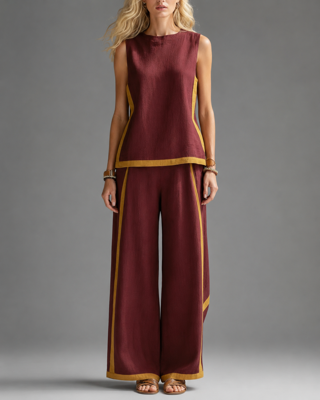 Effortless Loungewear Sets | Women's Lightweight Flowy Lounge Set with Loose Fit Top & Pants for All-Day Comfort 6