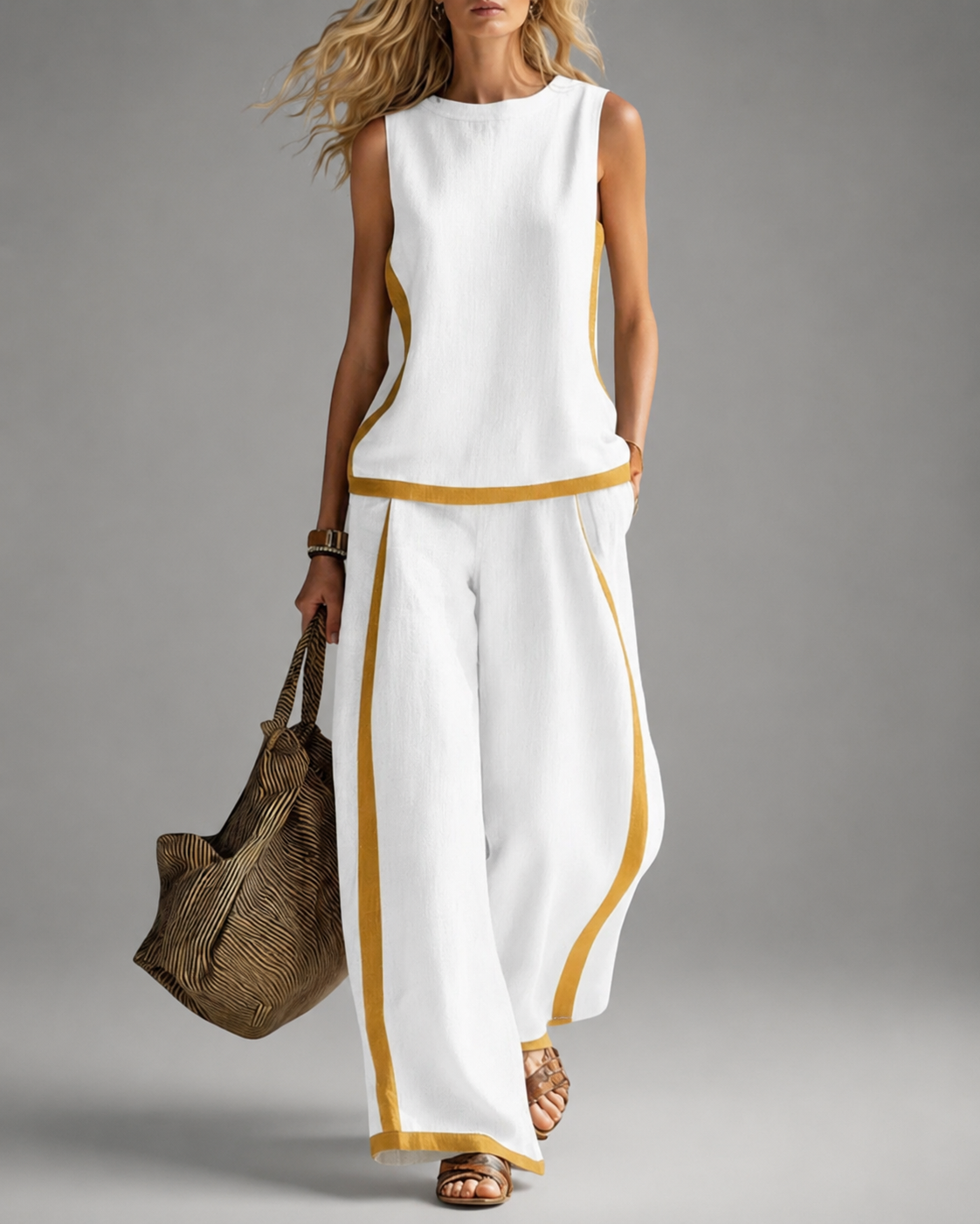Effortless Loungewear Sets | Women's Lightweight Flowy Lounge Set with Loose Fit Top & Pants for All-Day Comfort 4
