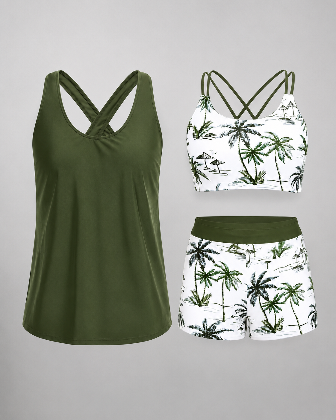 Womens Loungewear Set | Lightweight Flowy Top & Elastic Waist Shorts | Comfortable Summer Lounge Sets for Ease and Style 1