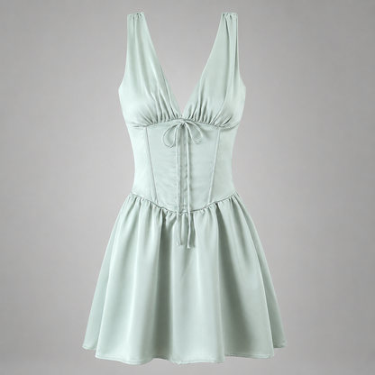 Women's Cotton Polyester Summer Dress – Flattering Fit