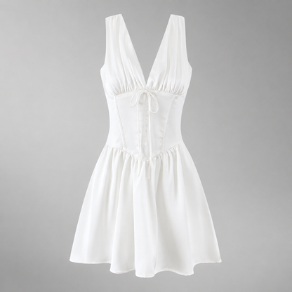 Women's Cotton Polyester Summer Dress – Flattering Fit