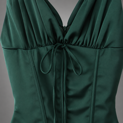 Women's Cotton Polyester Summer Dress – Flattering Fit