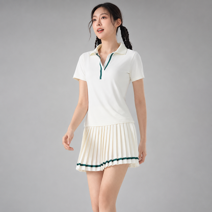 Women's Quick Dry Breathable Skort – Pleated Design for Tennis and Golf