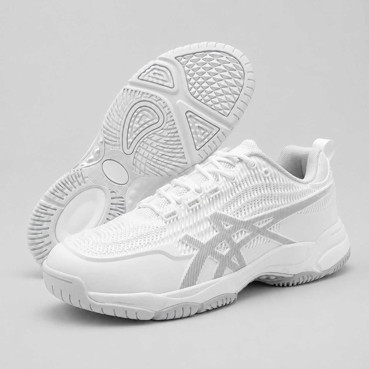 Unisex Breathable Mesh Sports Sneakers – Anti-Skid Sole for Training
