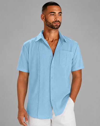 Men's Lightweight  Hawaiian Shirt – Short Sleeve with Pocket