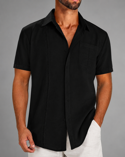Men's Lightweight  Hawaiian Shirt – Short Sleeve with Pocket